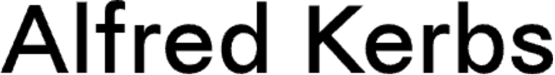 Alfred Kerbs Logo – Independent Eyewear