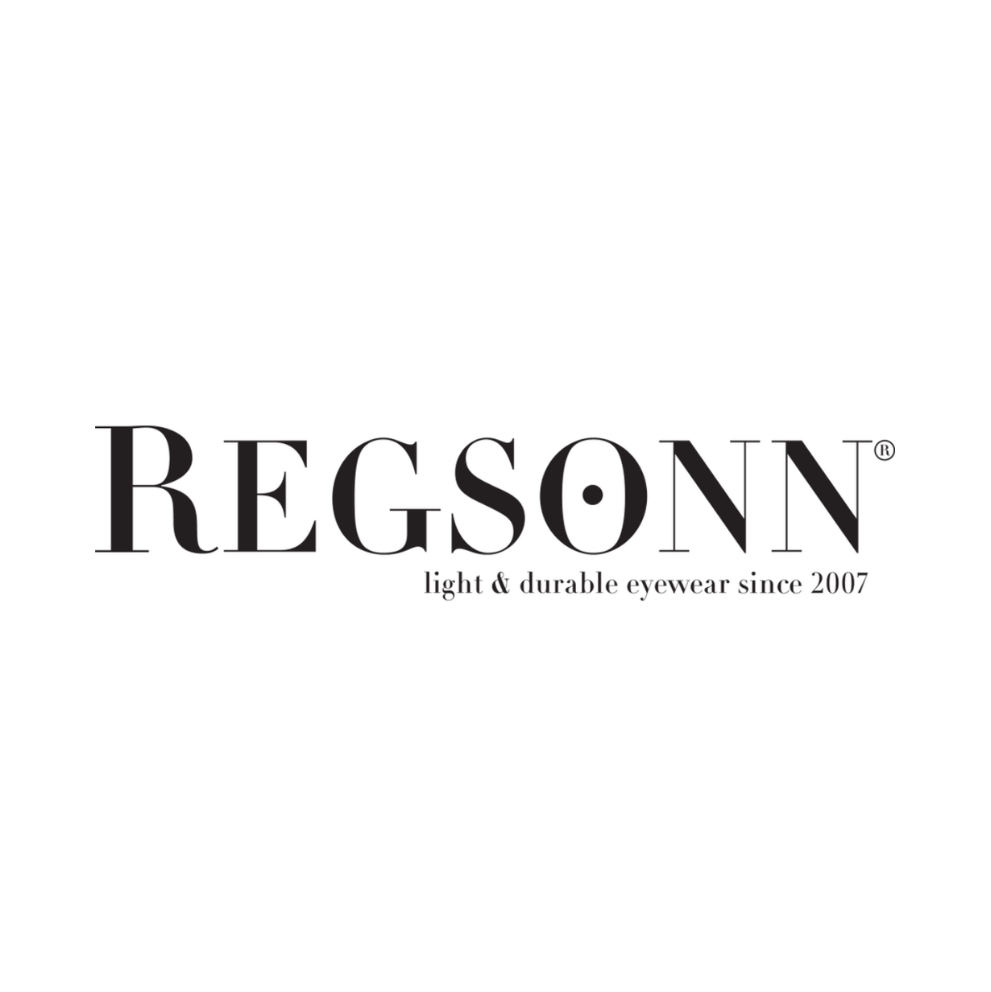 REGSONN Logo – light & durable eyewear since 2007