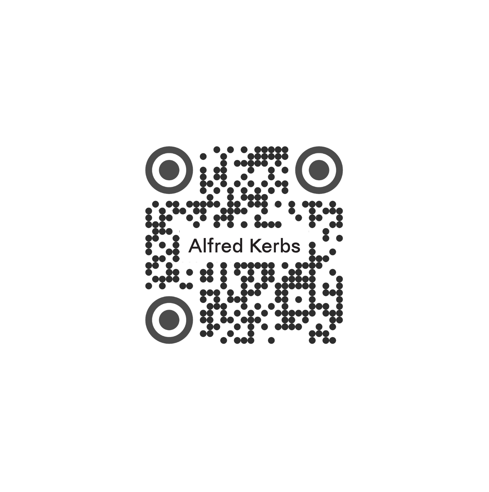 QR-Code zur Website der Marke Alfred Kerbs Eyewear