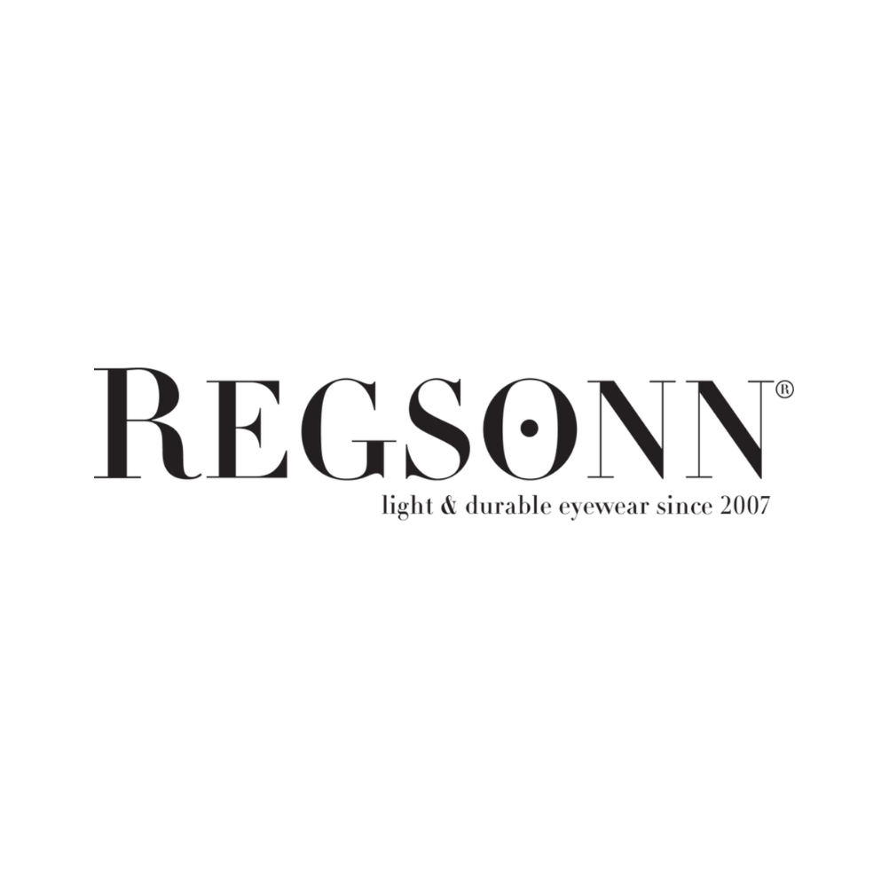 REGSONN Eyewear Logo – Light & Durable Eyewear Since 2007